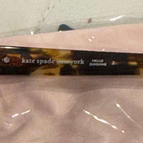 Kate Spade New York Amara/S  Cat-Eye Sunglasses Tortoise NWB - Picture 9 of 13